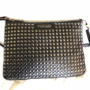 Rebecca Minkoff Studded Rocket Crossbody Bag Black